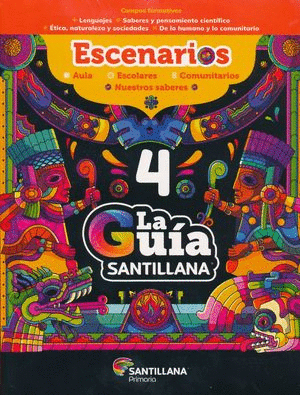 PAQUETE LA GUÍA SANTILLANA 4 PRIMARIA +  EDUCACIÓN SOCIOEMOCIONAL + DETECTIVES MATEMÁTICOS + ALAS DE PAPEL 2023