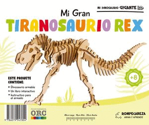 MI DINOSAURIO GIGANTE 3D. MI GRAN TIRANOSAURIO REX