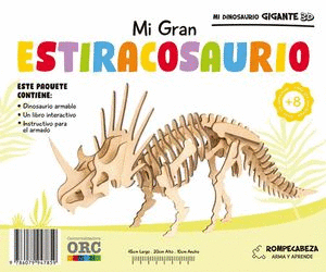 MI DINOSAURIO GIGANTE 3D. MI GRAN ESTIRACOSAURIO