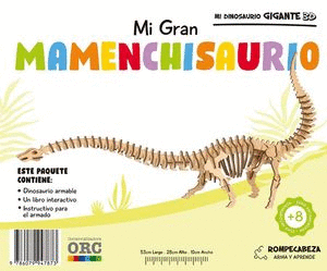 MI DINOSAURIO GIGANTE 3D. MI GRAN MAMENCHISAURIO