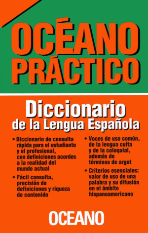 DICCIONARIO OCEANO PRACTICO DE LA LENGUA ESPAÑOLA