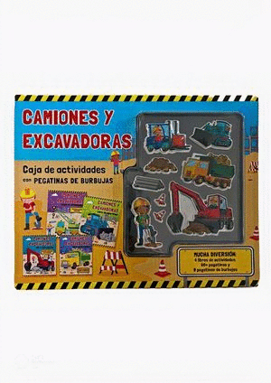 CAMIONES Y EXCAVADORAS. CAJA DE ACTIVIDADES